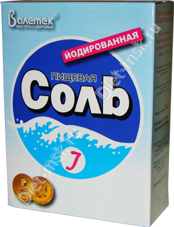 Соль Йодированная 350г