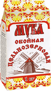 Мука Обойная Цельнозерновая