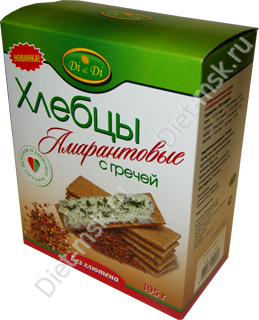 Хлебцы Амарантовые С Гречей